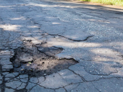 Information voirie : trous en formation